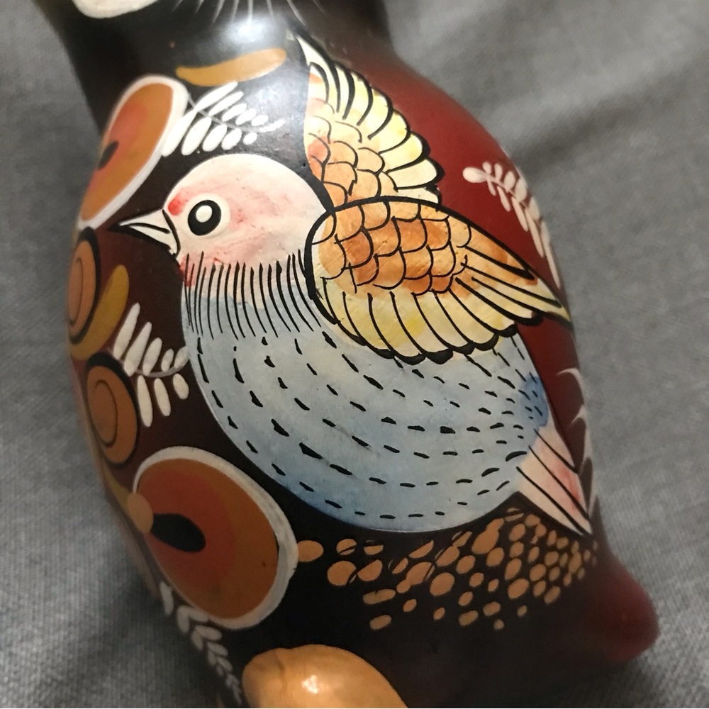 Handcrafted Owl Figurine - Picture 5 of 8